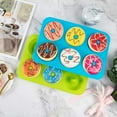 thumbnail image 2 of Donut Pan, 100% NonStick Silicone Donut Mold for 6 Full-Size Donuts, 2 of 5