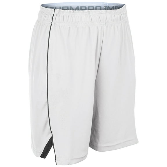 Champro Prime Basketball Short Girl's White w/ Black Trim