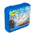 thumbnail image 3 of Crayola Create & Color Coloring Art Case Frozen 2, 50 Pcs, Back School Supplies, Arts and Crafts, Coloring Toy, Gift, 3 of 9