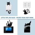thumbnail image 6 of Light Switch Plate Stickers Labels Decals 6Pcs 7"x7" Funky Cats for Home House Decorative Funny Peel and Stick Light Wall Outlet Stickers for Switch Decoration, 6 of 9