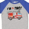 thumbnail image 4 of Inktastic I'm 2 Fire Truck 2nd Birthday Boys or Girls Toddler T-Shirt, 4 of 5
