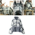 thumbnail image 4 of Wswqop CUTICATE Wheelchair Blanket Thickening Shawl Blanket Cloak Style 1, 4 of 8