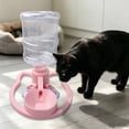thumbnail image 5 of Forestwhale Automatic Pet Water Dispenser Non- 22oz/650ml Gravity Waterer Quiet Drinking Fountain for Cats and Small Dogs (11.8") Pink, 5 of 8