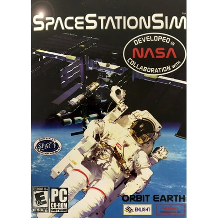 Space Station Sim PC CD - Developed in Collaboration with