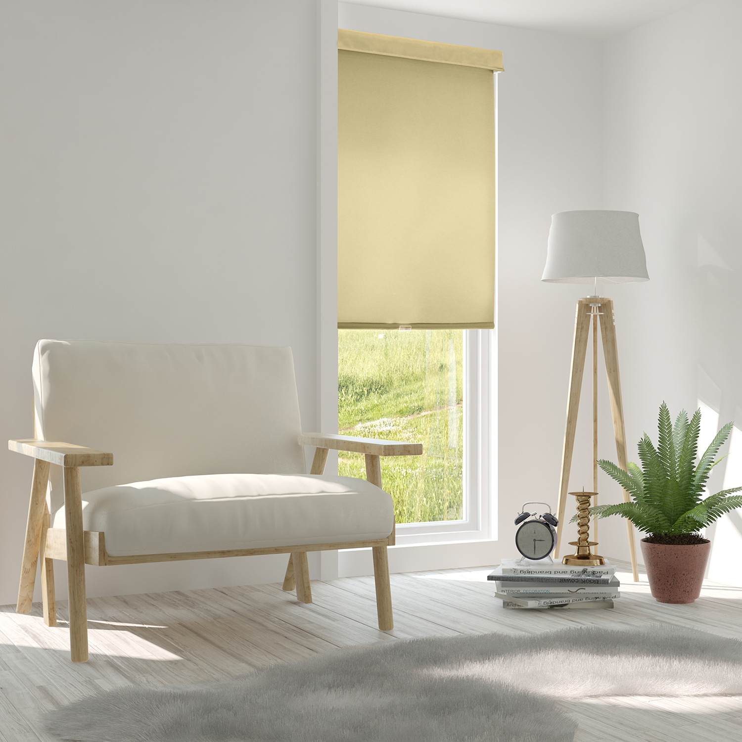 Chicology Thermal Free-Stop Cordless Roller Shades