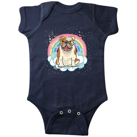 

Inktastic Bulldog Gifts for Dog Lovers Gift Baby Girl Bodysuit