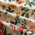 thumbnail image 4 of Yiume 1930s Floral Hawaiian Shirt Mens 100% CottonShort Sleeve Button-down Aloha Shirt Floral Radiance, 4 of 7