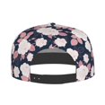 thumbnail image 2 of Kdxio Leaves Flower Print Snapback Hat for Men Women,Adjustable Baseball Cap, 2 of 7
