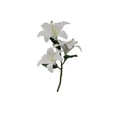 thumbnail image 2 of 15.74in Artificial Lily Plastic Flower Stem Lifelike Faux Bloom Wedding Home Hotel Decor, 2 of 6