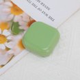 thumbnail image 5 of Unique Bargains 1 Set Contact Lens Case Portable Square Lens Storage Case Green, 5 of 5