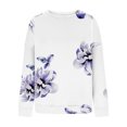 thumbnail image 3 of Mode Hoodies pour Femmes 2023 Col Rond Imprimé Pull Ample à Capuche Manches Longues Pull 50% de Réduction Costumes Halloween/noël, 3 of 5