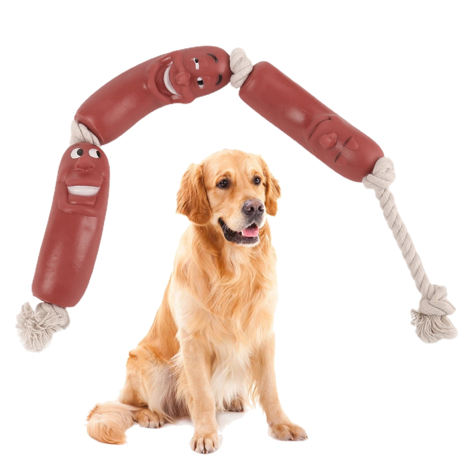 Sausage rope dog clearance toy