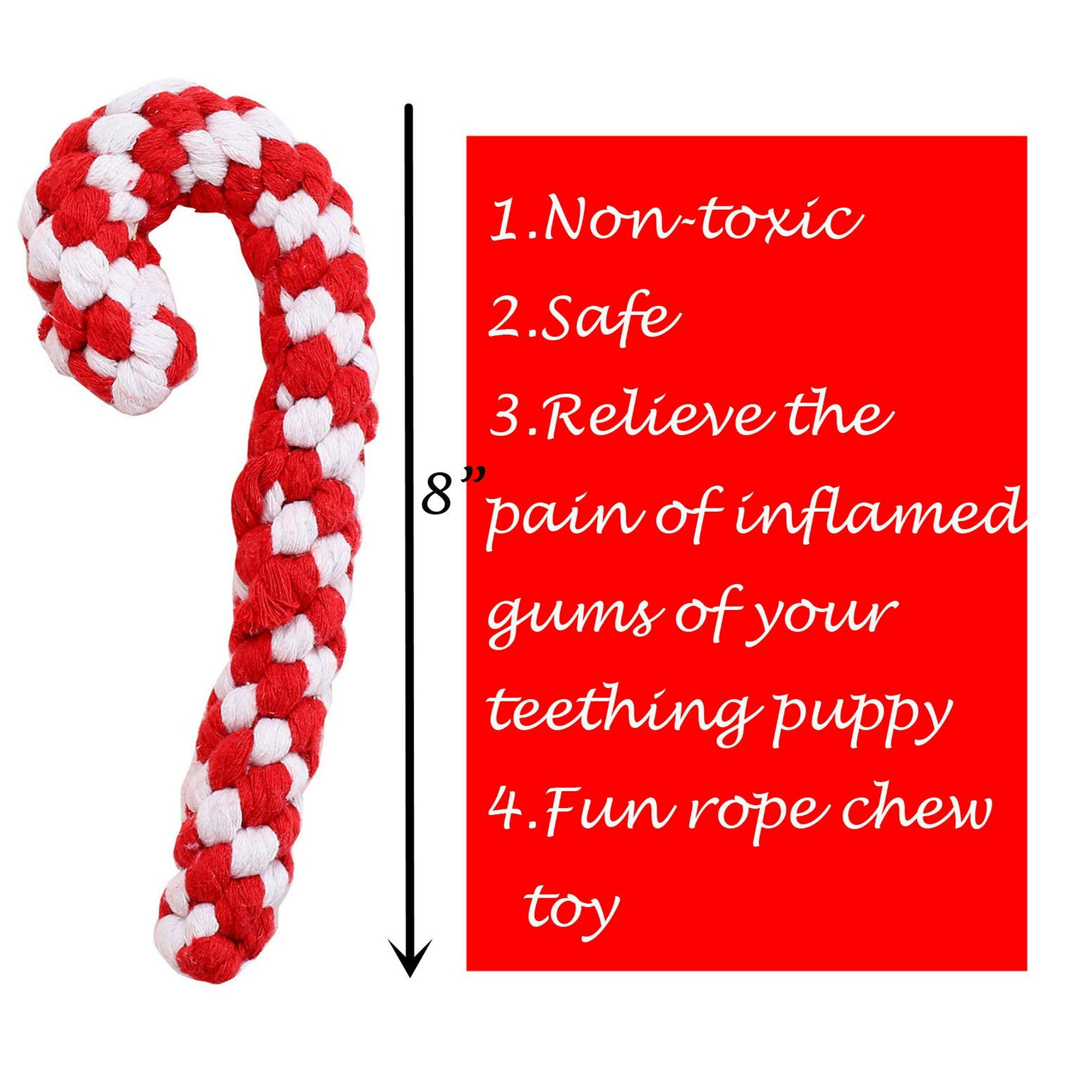 4 Pack Christmas Dog Toys for Small Dogs Xmas Dog Gifts Walmart