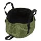 thumbnail image 1 of Outdoor Foldable Basin Round Rugged Wear Resistant Firm Reliable Portable Basin for Travel CampingMilitary Green, 1 of 4