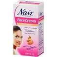 Nair Hair Remover Moisturizing Face Cream with Sweet Almond Oil 2 oz