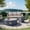 Gray with Tank, variant on VENTOPYR 35" Round Propane Fire Pit Table,Water Ripple Design 50,000 BTU with Tank