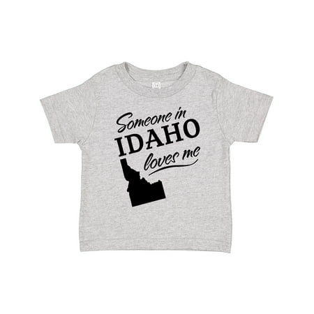 

Inktastic Someone in Idaho Loves Me Gift Toddler Boy or Toddler Girl T-Shirt