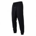 thumbnail image 4 of NKZNKZ Men's Sweatpants with Pockets Mens Fleece Active Athletic Sweatpants Men's Active Athletic Casual Jogger Running Sweatpants BLACK-L, 4 of 8