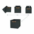 Better Homes Gardens Fabric Cube Storage Bins 12 75 X 12 75