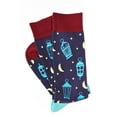 thumbnail image 3 of Eid Moonlight | Eid | Lanterns | Festive | Holiday | Crew Socks, 3 of 3