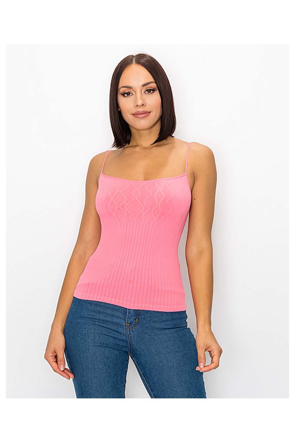 Rib Textured Camisole Top