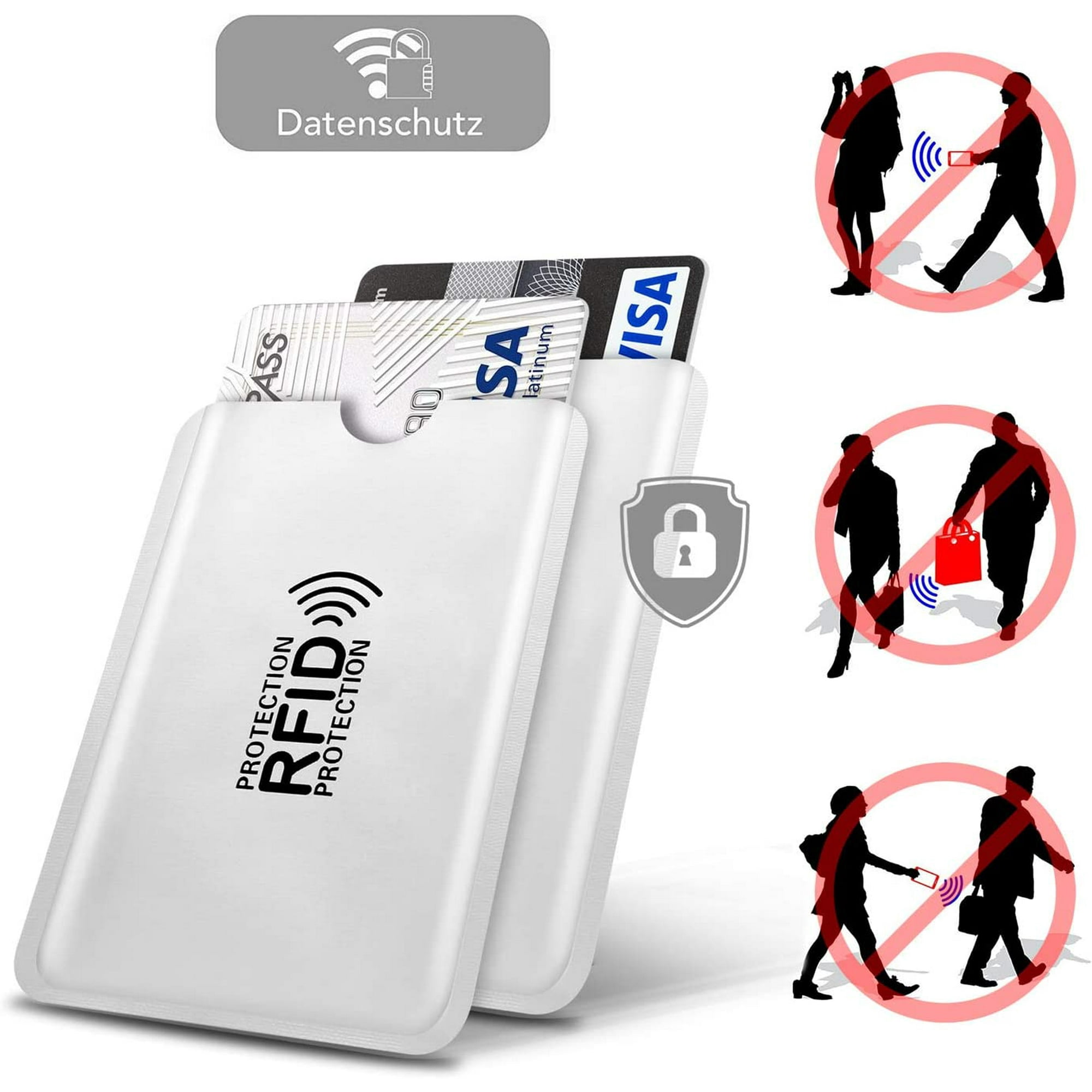 Nfc Etui Pour Carte Bleue Sans Contact Étui Portefeuille