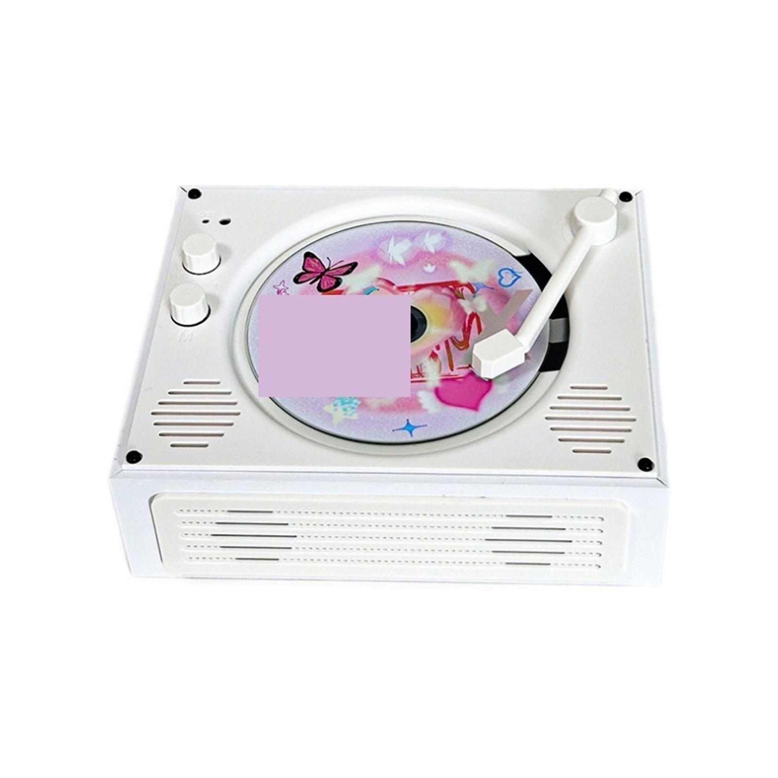 Portable CD Player Bluetooth Retro Music Player with Speakers Disc Player Birthday Gift Idea ,Multi-Functional