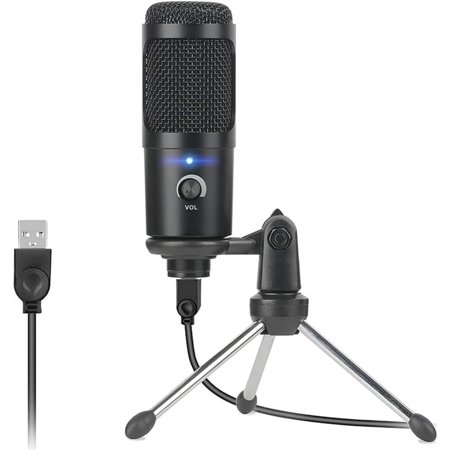 Professional USB Condenser Microphones For PC Computer Laptop Singing Gaming Streaming Recording Studio YouTube Video Microfon
