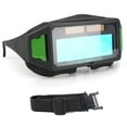thumbnail image 1 of Auto Color-changing Welding Goggles Professional Automatic Dimming Soldering Glasses Argon Arc Anti-glare Glasses Solar Powered, 1 of 8