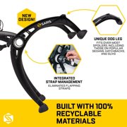 Saris Trunk Bike Rack Mount Bones EX for Car and SUV, 2 Bikes