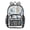 Blue Doll, variant on Large Clear PVC Backpack Heavy Duty See Through Backpack for Adults Work Travel, Orange Cat Printed 12L
