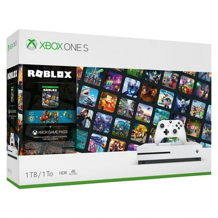 Microsoft Xbox One S 1tb Roblox Console Bundle 234 01214 Walmart Com Walmart Com - roblox continues to ask for downloading