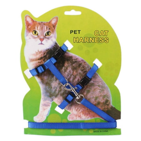 Cat Harness with Leash Pet Adjustable Breathable Vest Kittens Chest