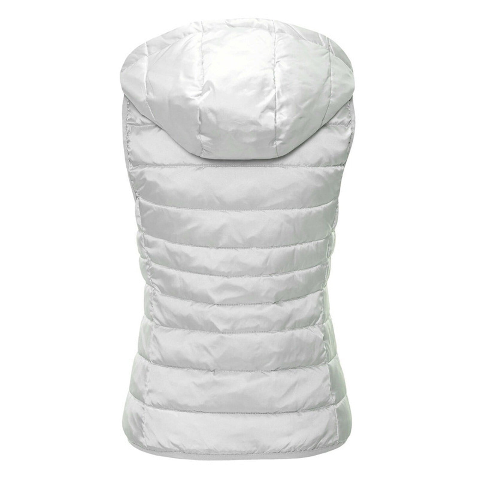 CAICJ98 Oversized Vests For Women Women's Fashion High Neck Zipper