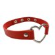 thumbnail image 1 of Joyería europea y americana Harajuku Punk Street Shooting PU cuero melocotón corazón amor collar cuello banda gargantilla collar cadena, 1 of 6