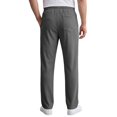 thumbnail image 4 of Men's Corduroy Pants Straight Leg Relaxed Fit Striped Drawstring Spring Fall Casual Trousers, 4 of 7
