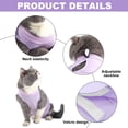 thumbnail image 3 of Cat rehabilitation suit suitable for abdominal trauma and postoperative spasm, suitable for cats, dogs and respirable surgical body suit, 3 of 5