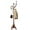 Walnut, variant on Coat Tree Freestanding Wood Tree Rack, Heavy Duty Creative Design Tree Branch-look Coat Rack Stand with 8 Hooks and Stable Sphere Base for Entryway, Hallway, Bedroom-Load 110lbs (White)