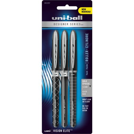 Uni-Ball Vision Elite Designer Rollerball Pens