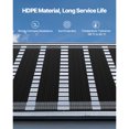 thumbnail image 2 of KFFKFF Solar Pool Heater, 4 x 10 ft HDPE Solar Pool Panel( 4 Pcs) - Durable & Weather-Proof, with Complete Accessories, 2 of 9
