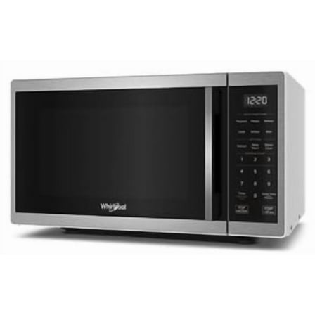 Whirlpool 0.9 cu. ft. Stainless Steel Countertop Microwave With Steam Clean - 900 Watt