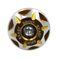 thumbnail image 2 of Tornillo de fijación para placa de matrícula de motocicleta, tapa de tornillo para placa de matrícula de coche Oro, 2 of 9