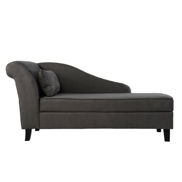 64 Gray And Black Modern Style Upholstered Chaise Lounge With Storage Com - Diy Upholstered Chaise Lounge 64 Gray And Black Modern Style Upholstered Chaise Lounge With Storage Com - Diy Upholstered Chaise Lounge