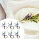 thumbnail image 1 of 6 hebillas para servilletas, anillos para servilletas, vajilla, anillos para servilletas florales, adornos para eventos, decoración para aniversarios, Azul, 1 of 8
