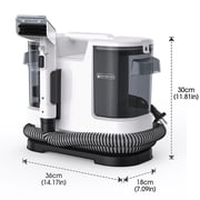 Lubluelu 16500PA Powerful Suction Spot Cleaner Machine (Hot Water Version), Handheld Upright Vacuum with Multi-Function Tools, Dual Water Tank for Rugs, Pets, Car Seats, Sofa, Couch