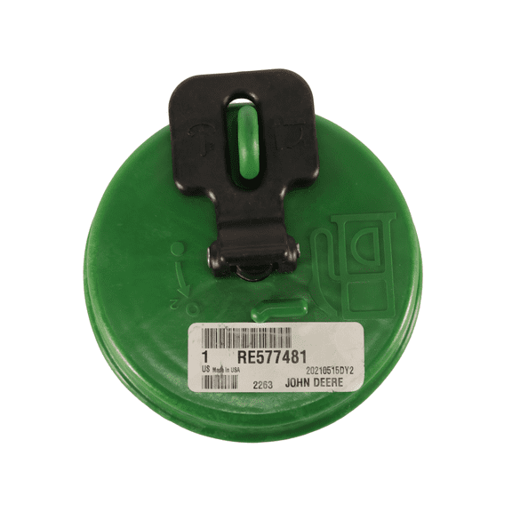 John Deere Original Equipment Fuel Tank Cap - RE577481