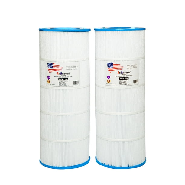 All American Cartridges 2 Pack Hayward CX1200RE, Unicel C8412, Star