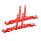thumbnail image 4 of 2x Herramientas de alineación de ruedas de servicio pesado Piezas Equipos Suministros Mantenimiento del automóvil para Rojo, 4 of 8