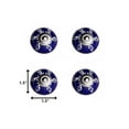 thumbnail image 5 of 1.5" x 1.5" x 1.5" Navy White and Silver  Knobs 12 Pack, 5 of 5