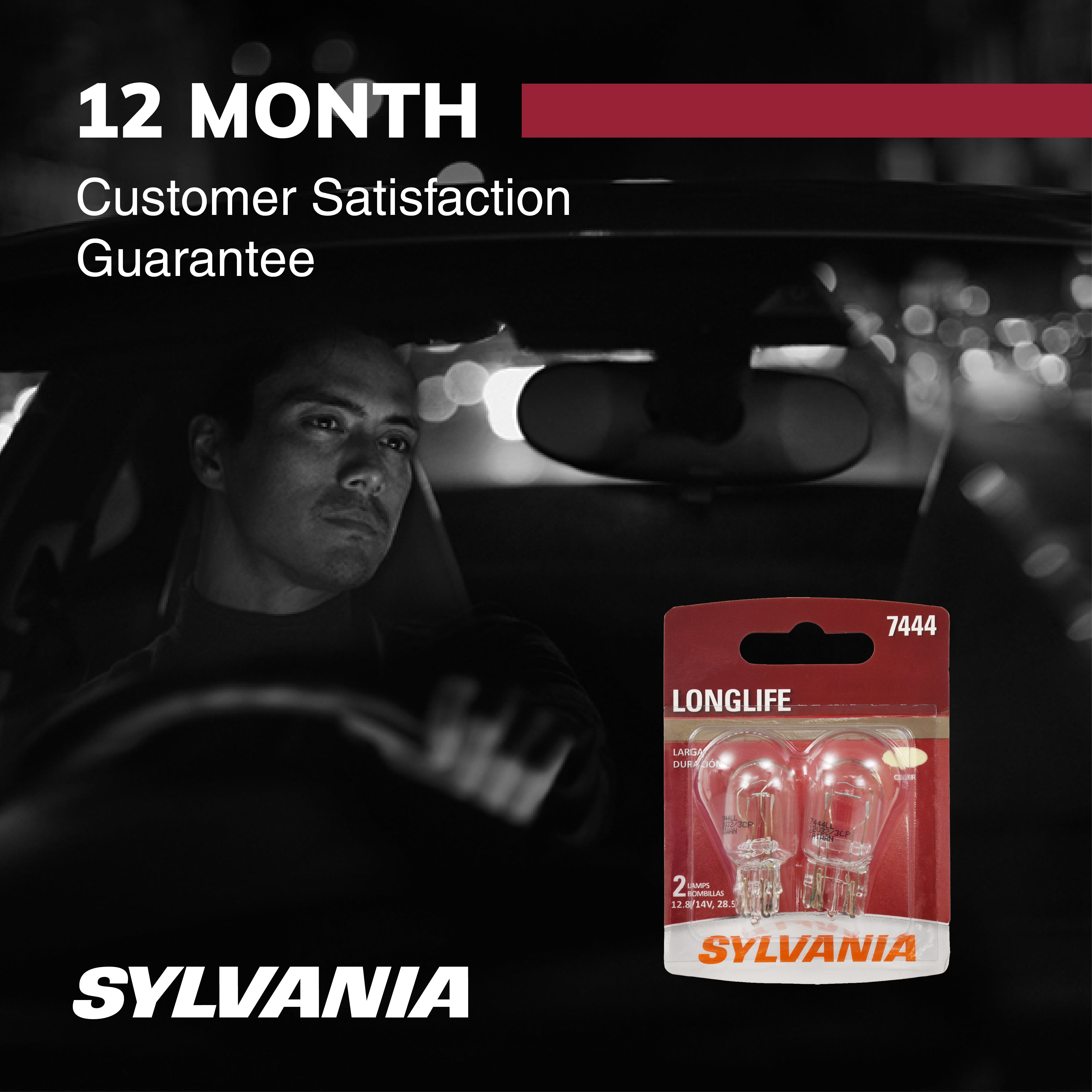SYLVANIA 7444 Long Life Mini Bulb, 2 Pack - Walmart.com SYLVANIA 7444 Long Life Mini Bulb, 2 Pack - Walmart.com